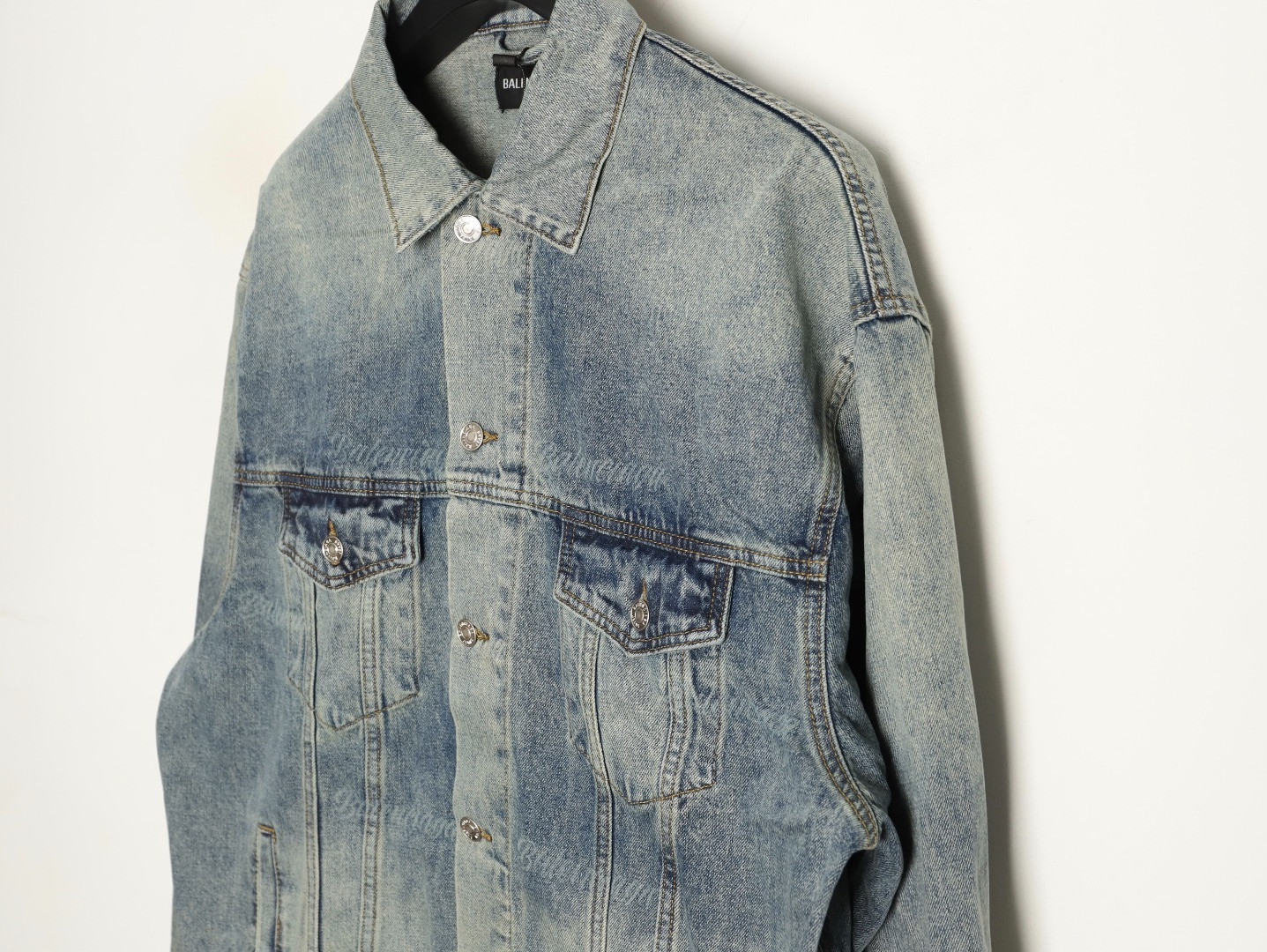 Ba*len*cia*ga denim coats