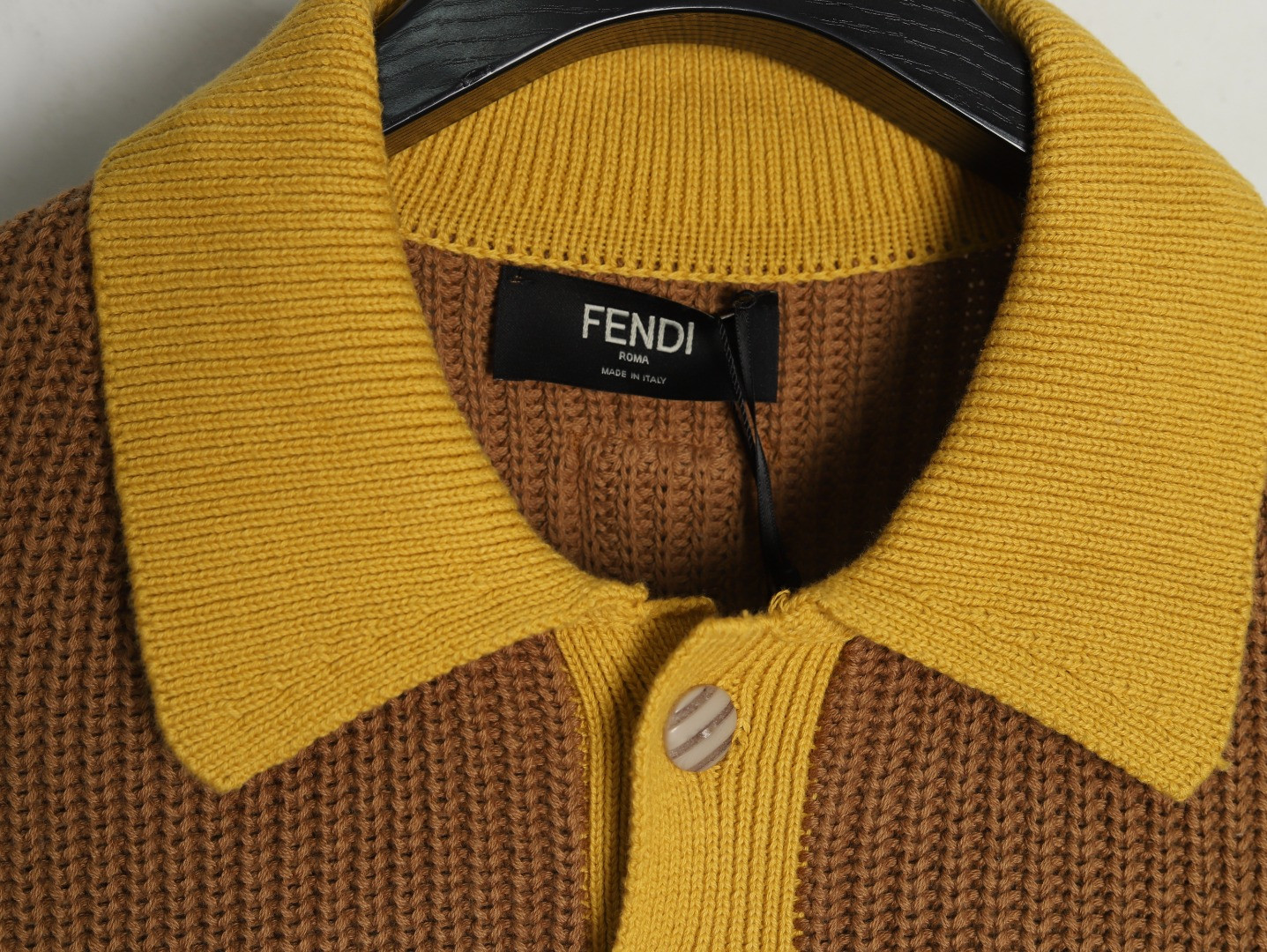 F**di fd knitting short-sleeved