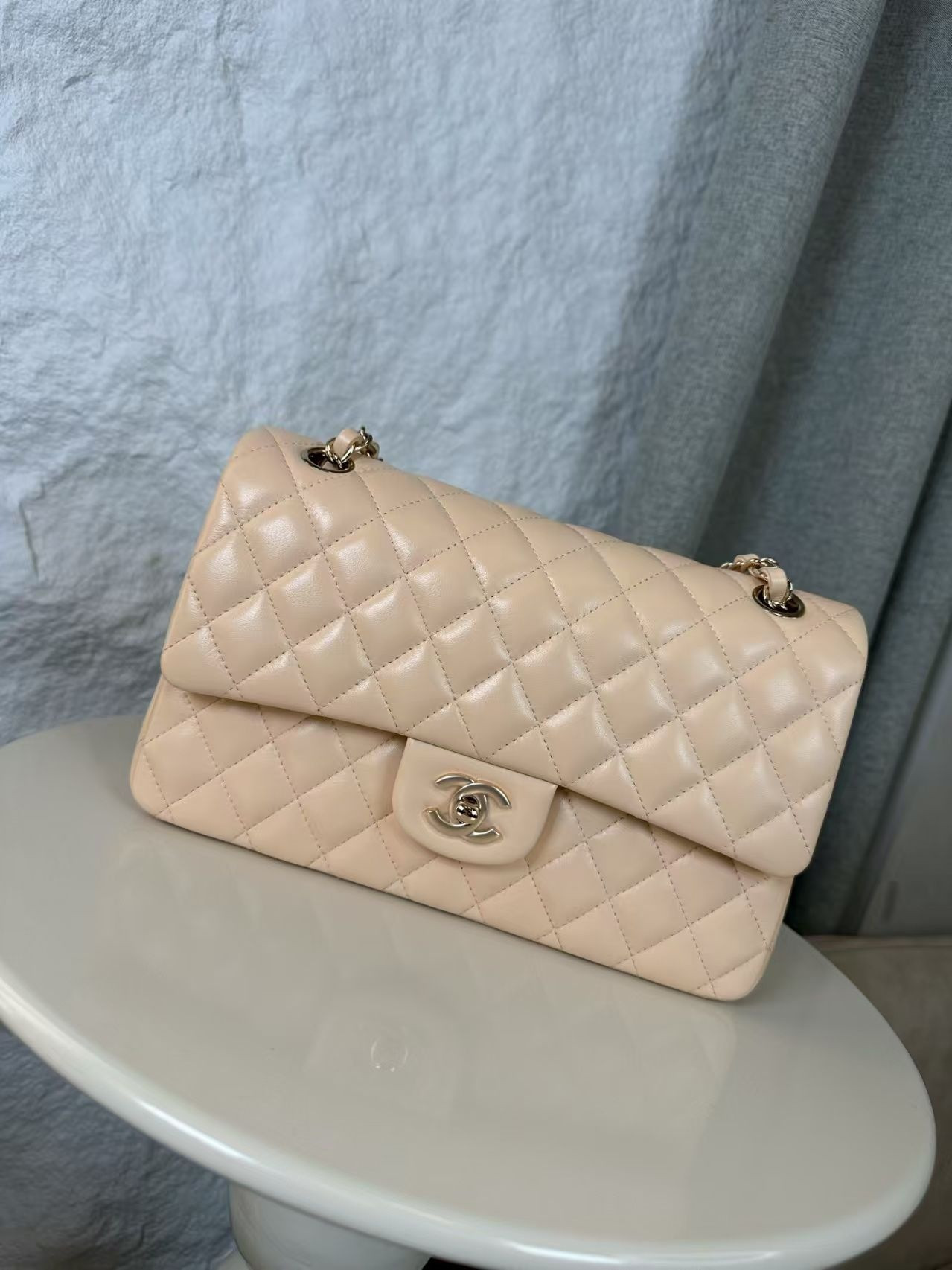 Ch*el classic flap handbag cf 25x15x6cm