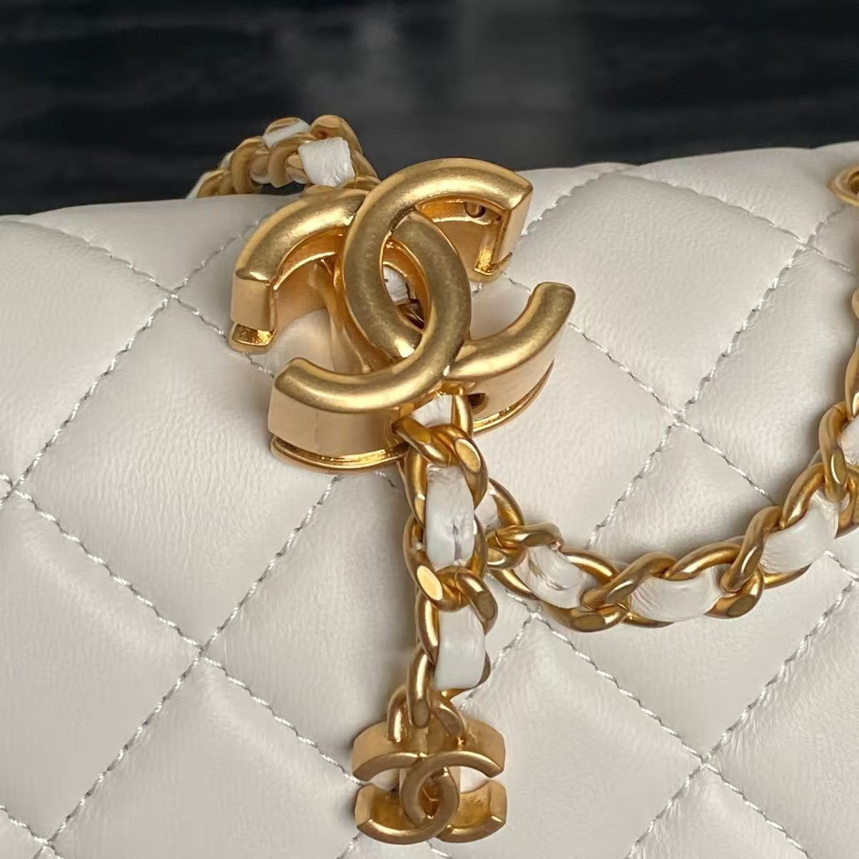 Ch*el mini flap bag 20x13x7cm