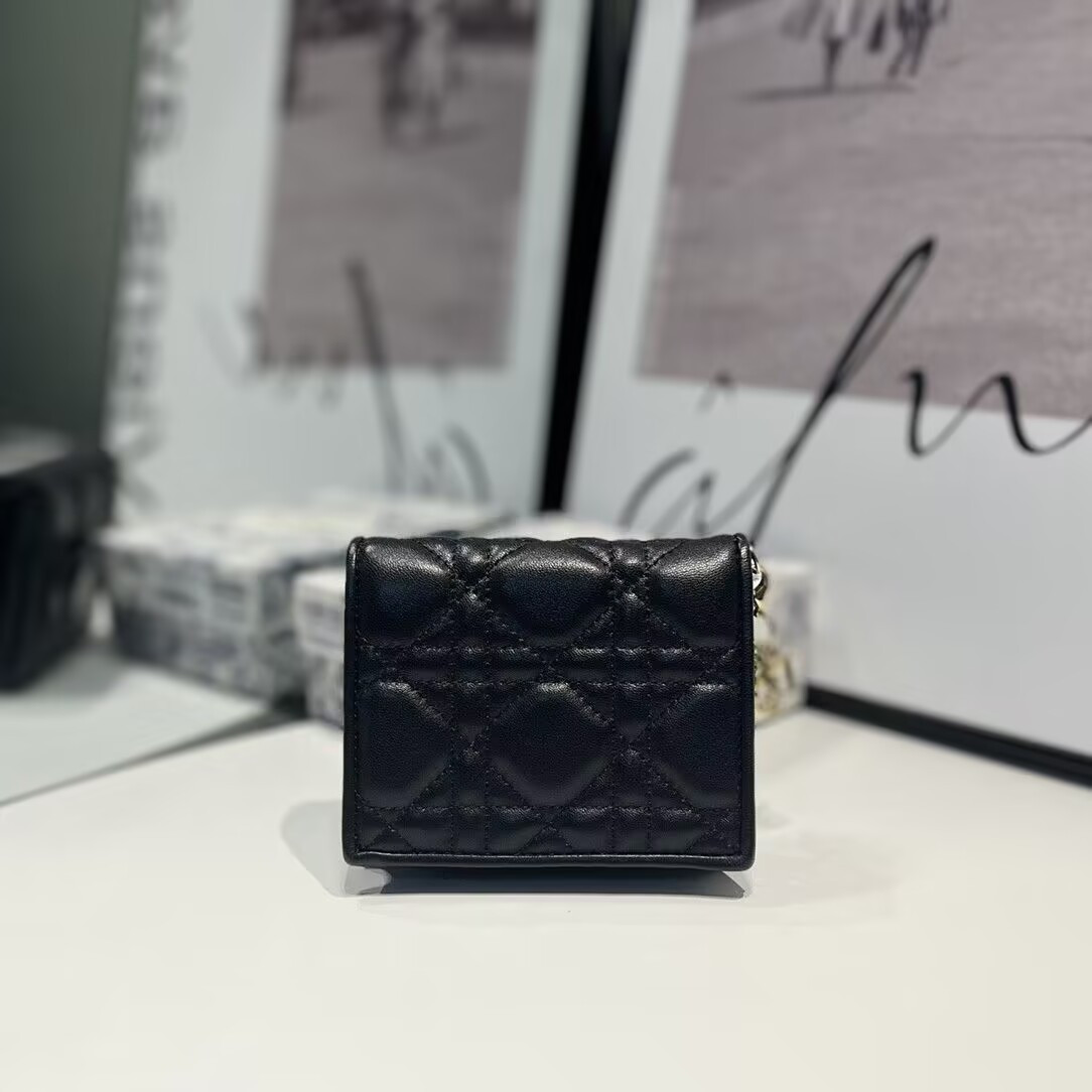 D*or mini lady D*or gardenia wallet 11x9x3cm