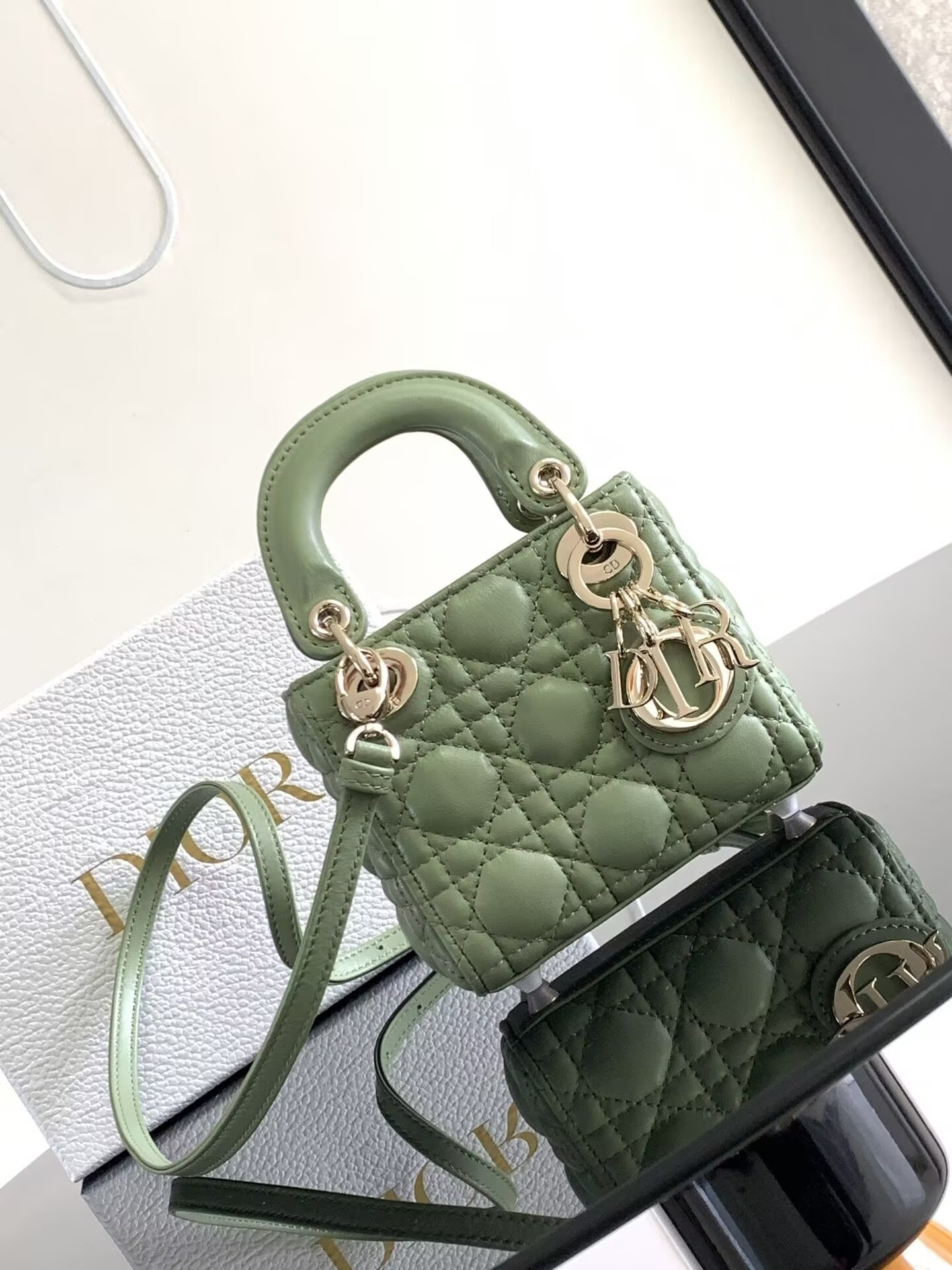 D*or micro lady bag 12×10.2×5cm