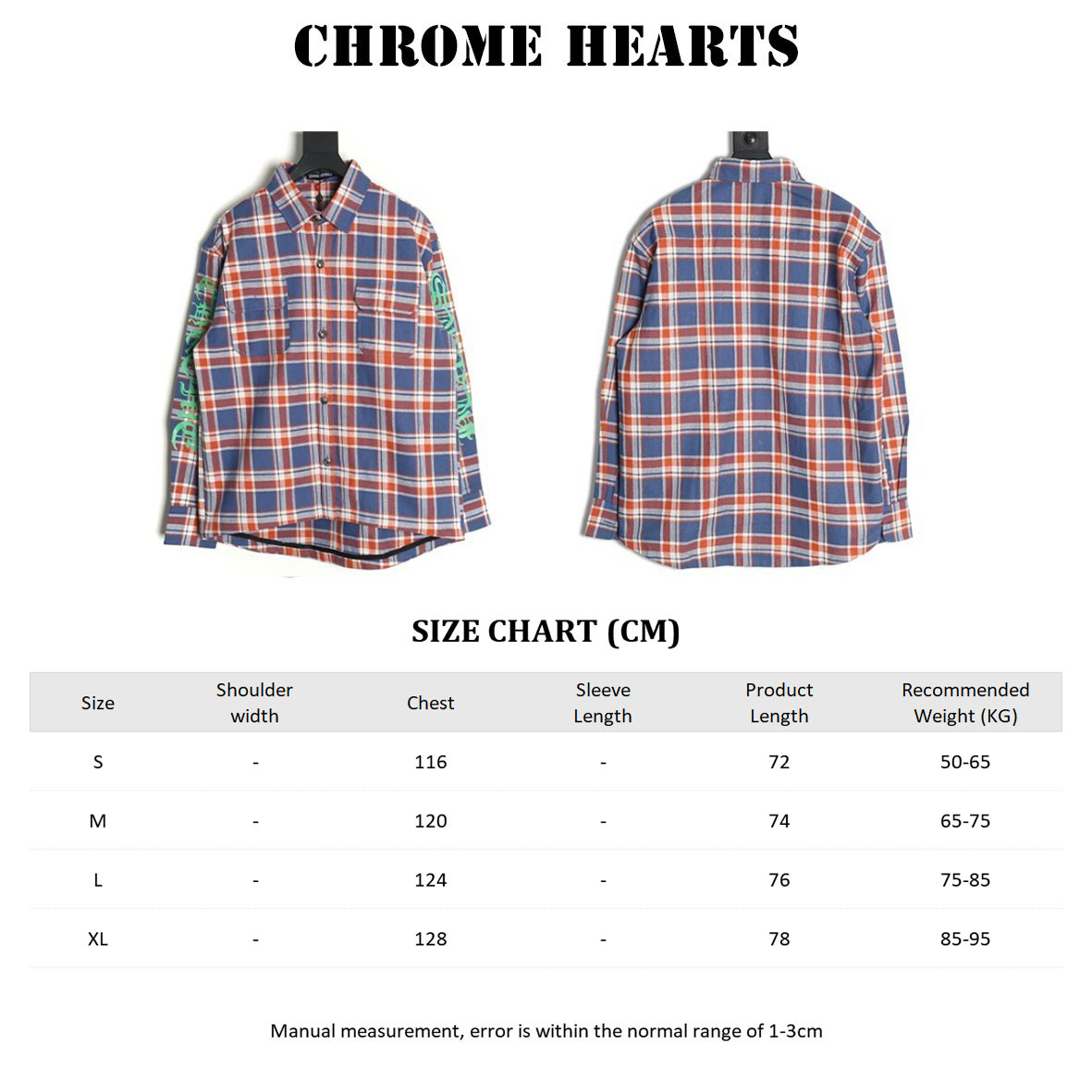 Ch**me He**ts long-sleeved shirts