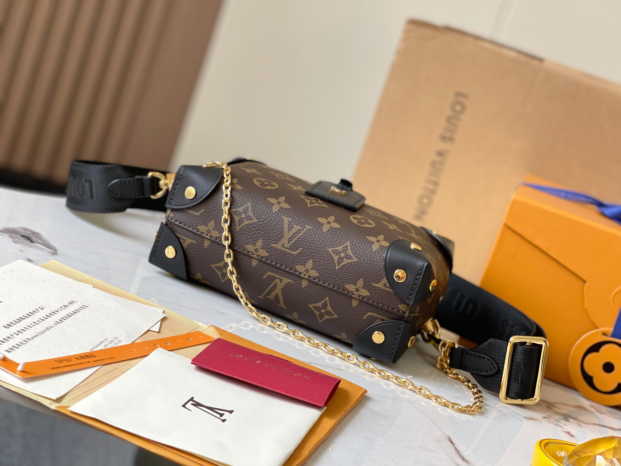LV Petite Malle Souple  M45571 20x14x7.5CM