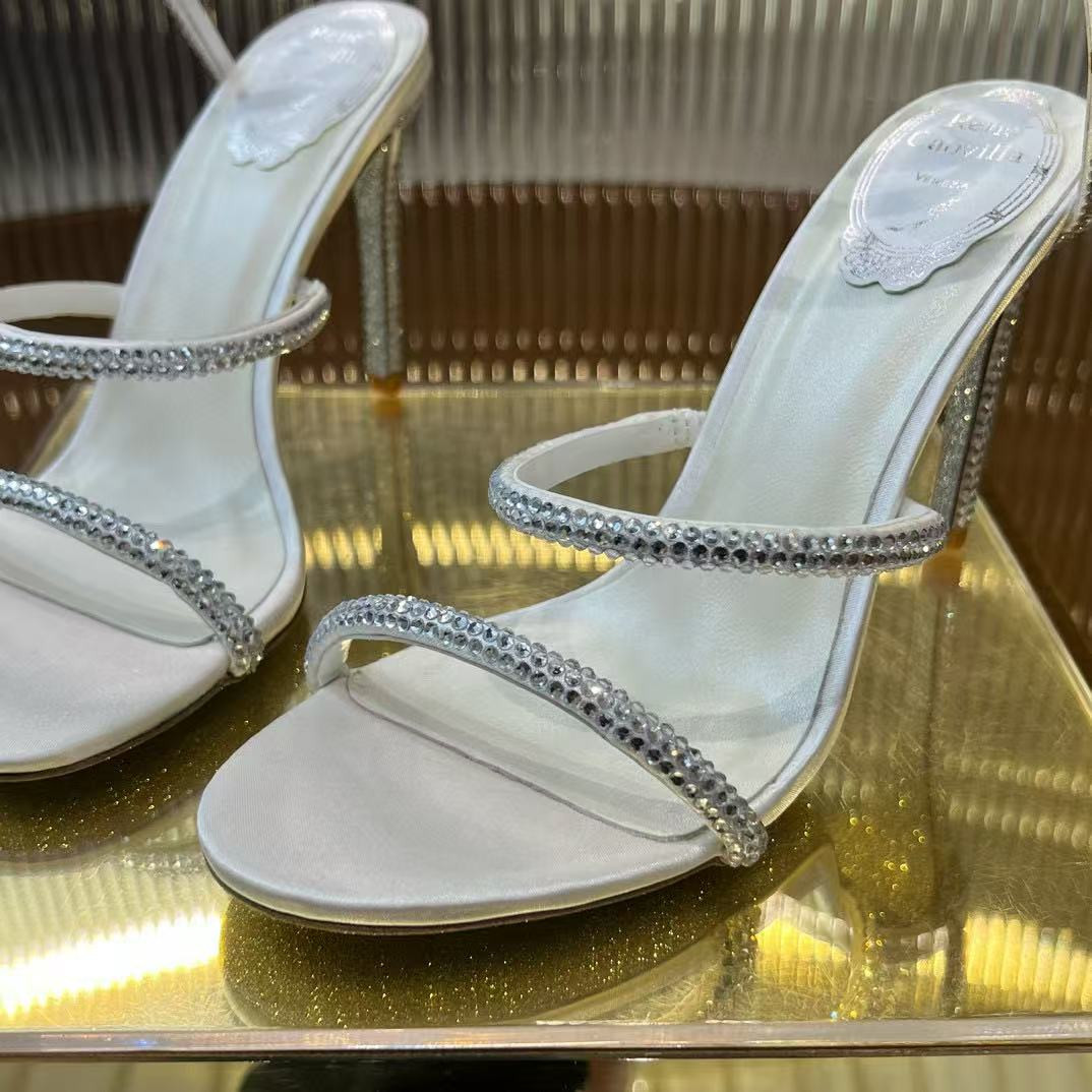 UA RENÉ CAOVILLA Cleo Pumps Sandals 95mm