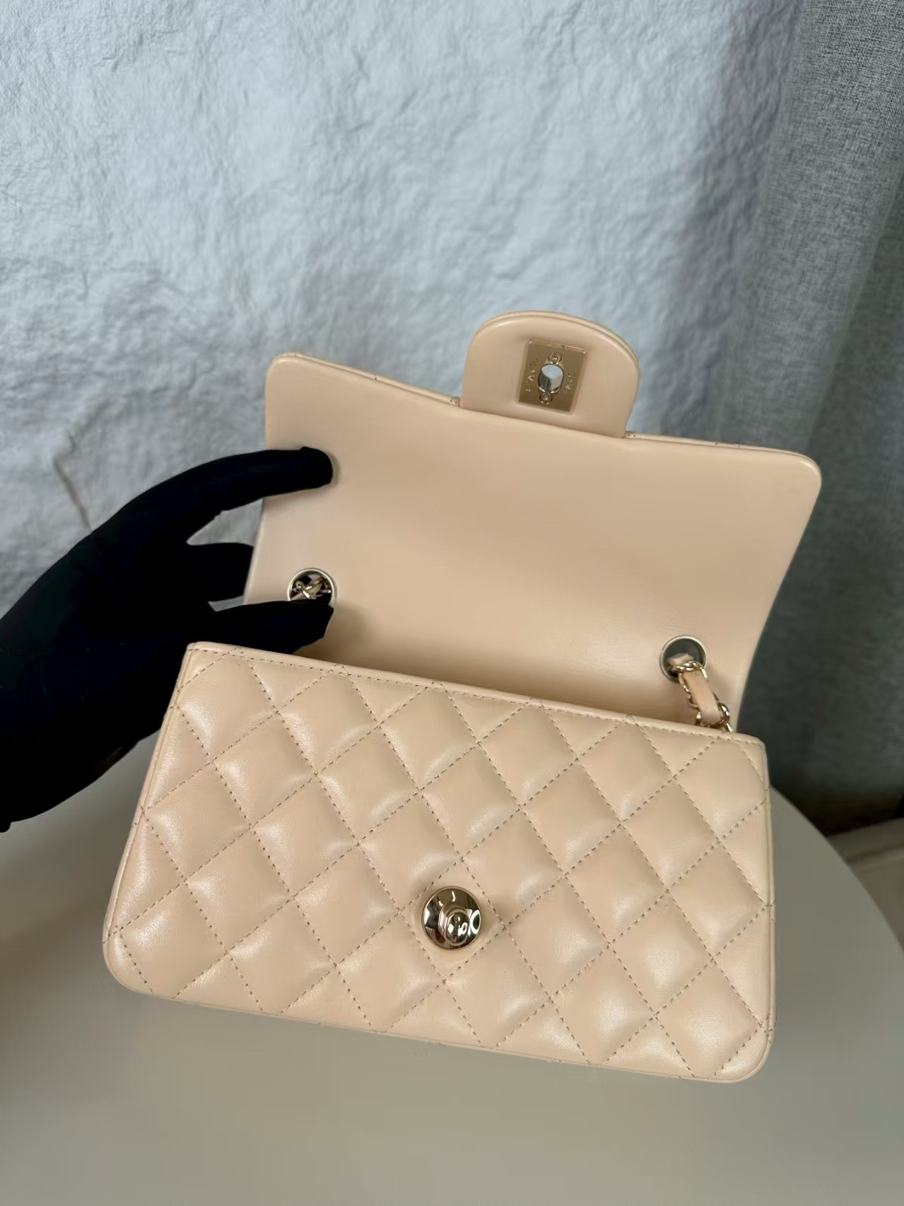 Ch*el mini flap bag 20x12x6cm