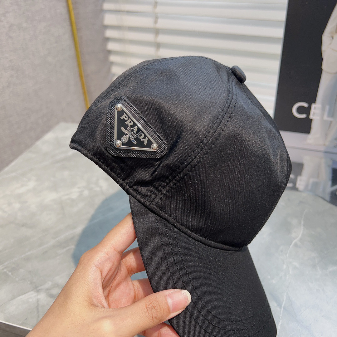 Pra*a re-nylon baseball cap