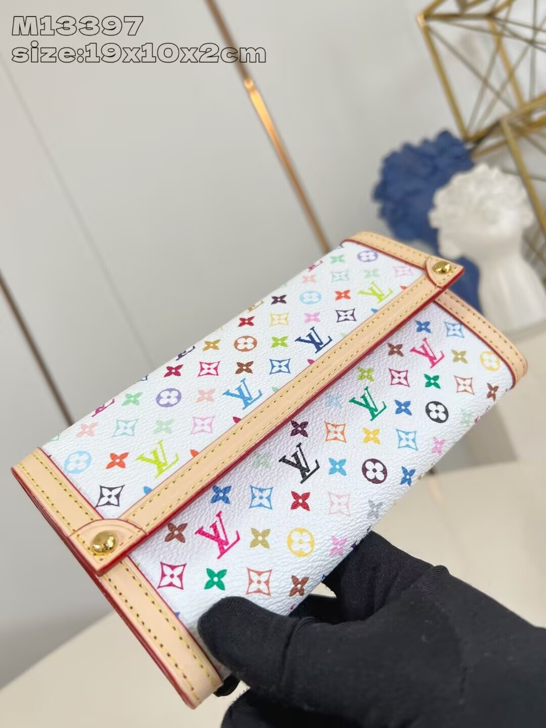 LV x TM Sarah Wallet M13397 19x10x2cm