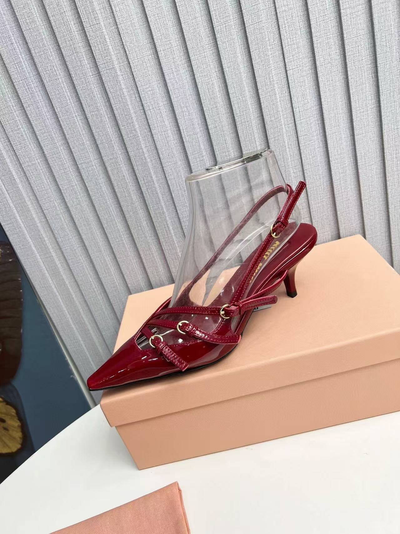 UA Miu Miu Slingbacks with Buckles