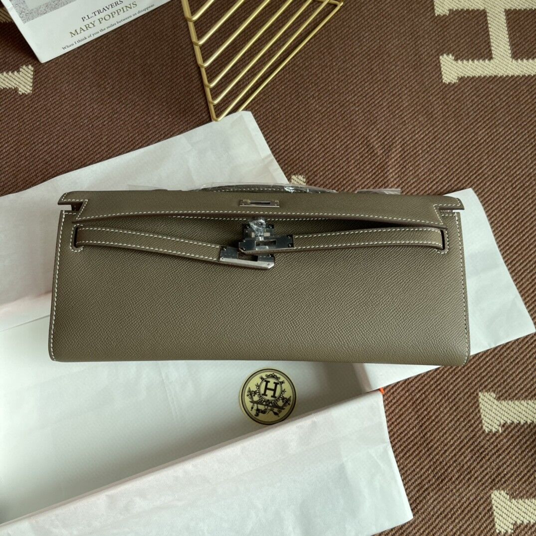 H**mes kelly cut 31cm epsom leather
