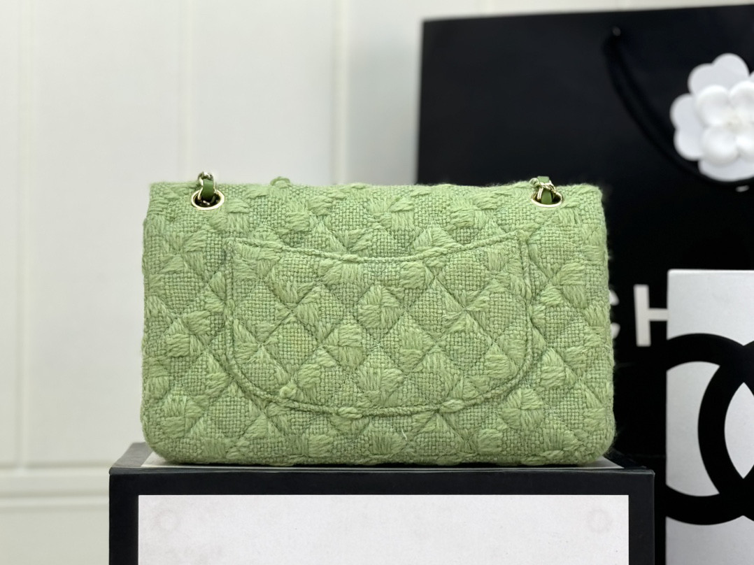 Ch*el mini classic 11.12 handbag 25 15.5 × 25.5 × 6.5 cm