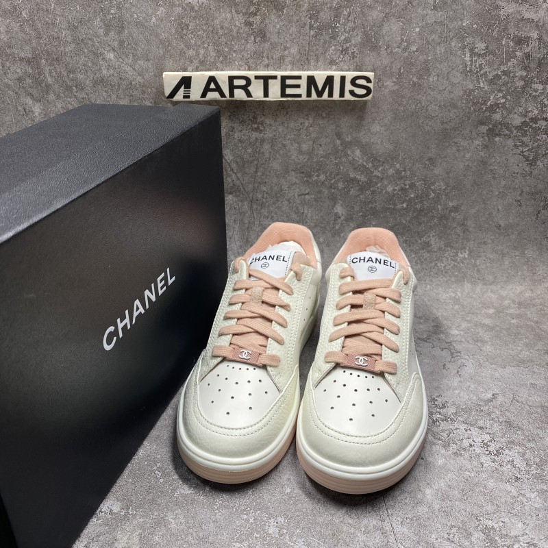 Ch*el runner tennis white pink