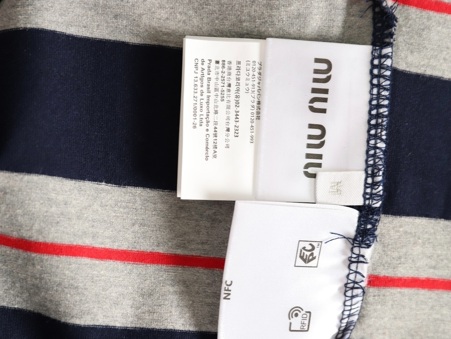 Miu Miu Long-sleeved T-shirt