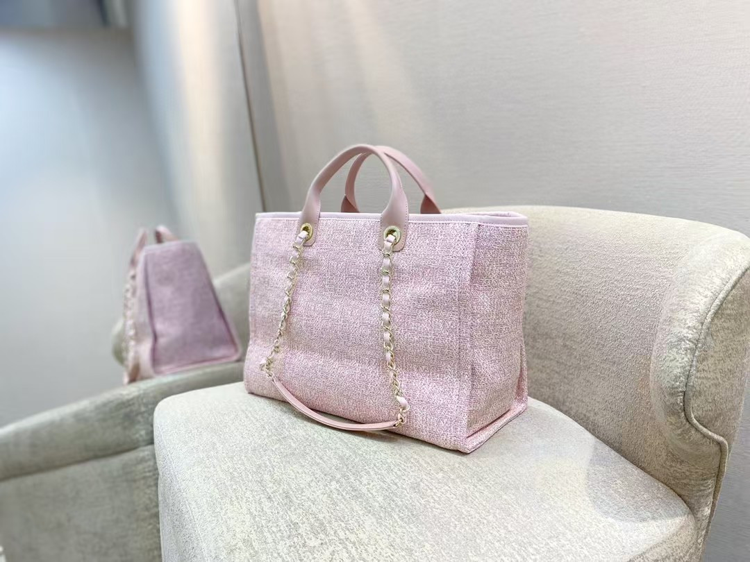 Ch*el deauville tote 38cm 38-30-18cm