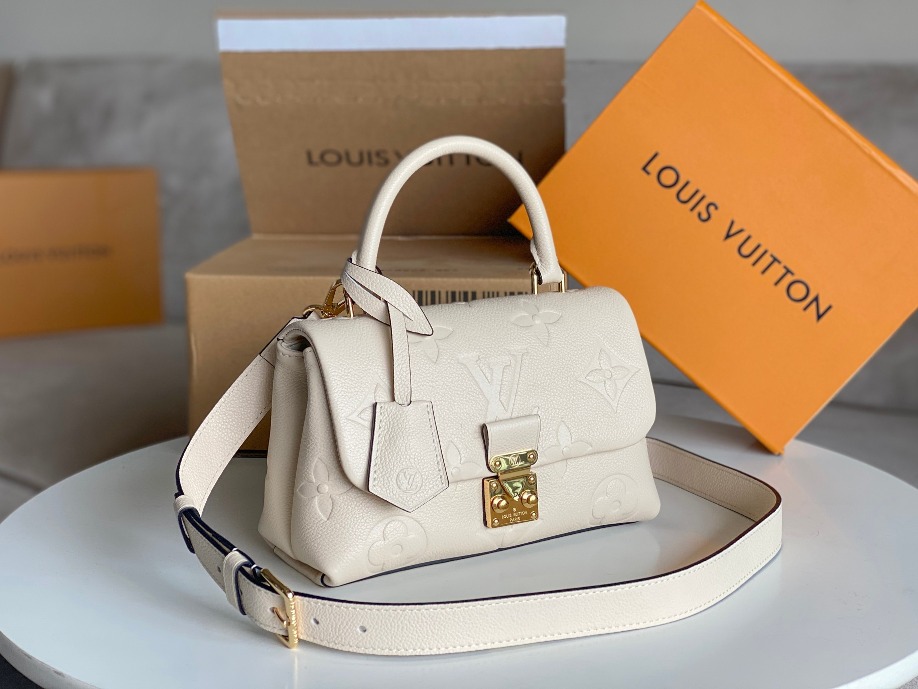LV MADELEINE BB M46008  9.4 x 6.7 x 3.3 inches