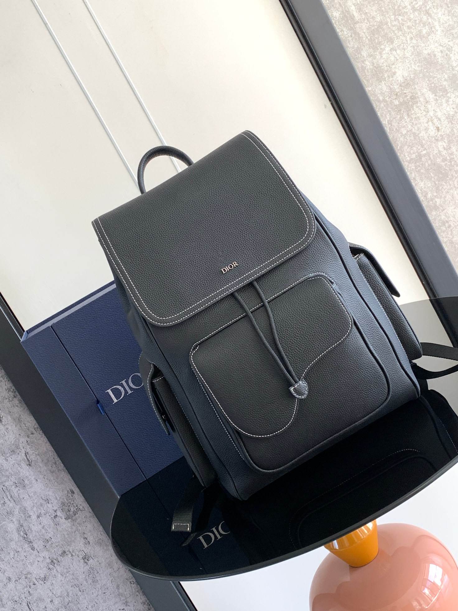 D*or saddle backpack 10.5 x 16 x 5.5 inches
