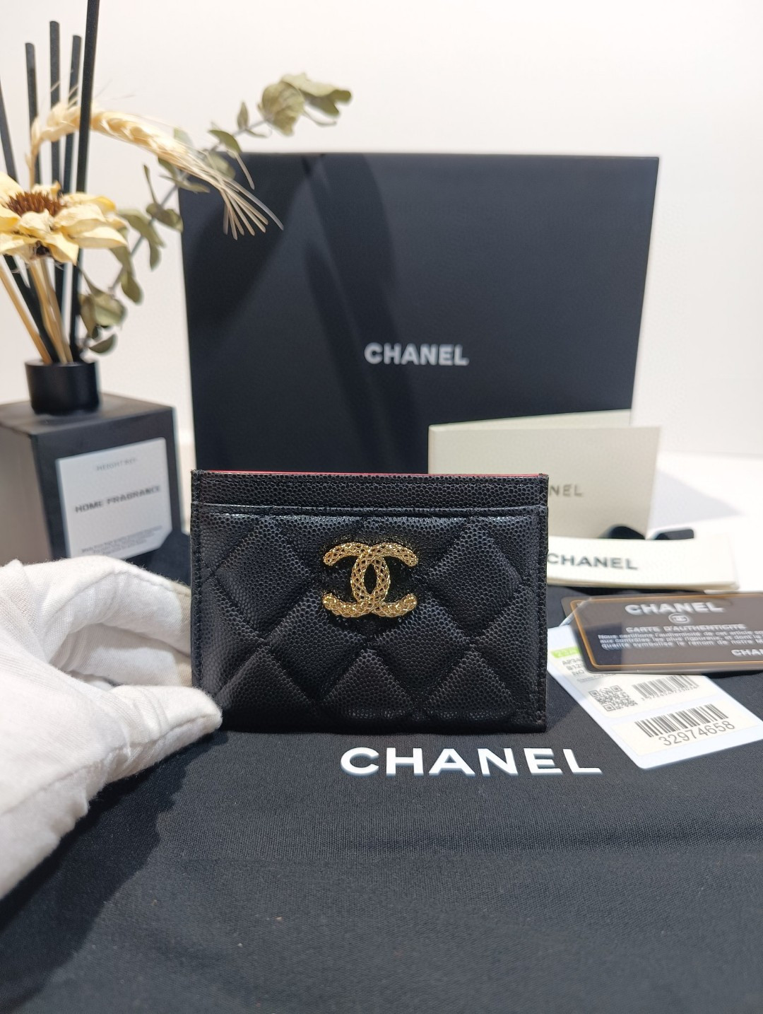 Ch*el card holder 10cm