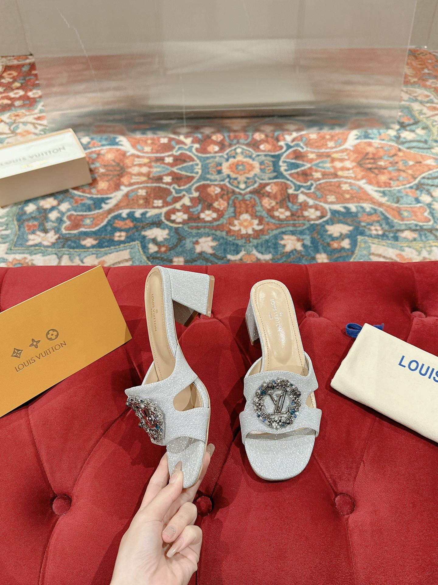 UA LV Heeled Mule