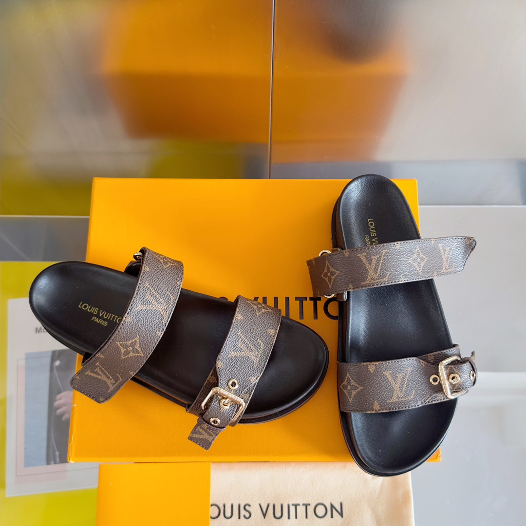 LV Bom Dia Flat Comfort Mule
