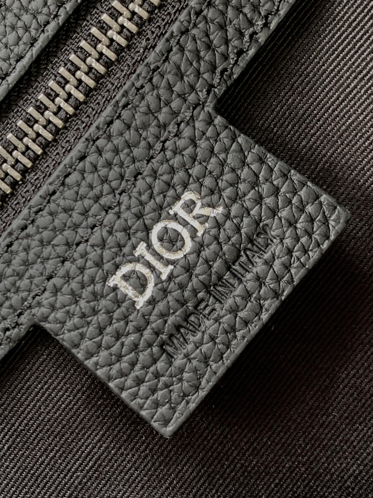 D*or 8 backpack with flap black D*or oblique jacquard 31 x 48 x 16.5 cm