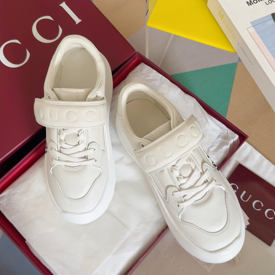 ua G*u*i wave wedge sneaker