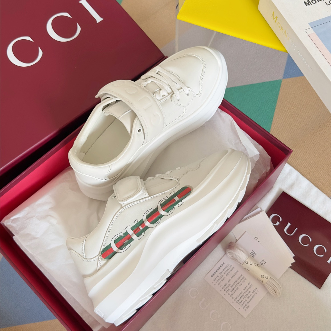 ua G*u*i wave wedge sneaker