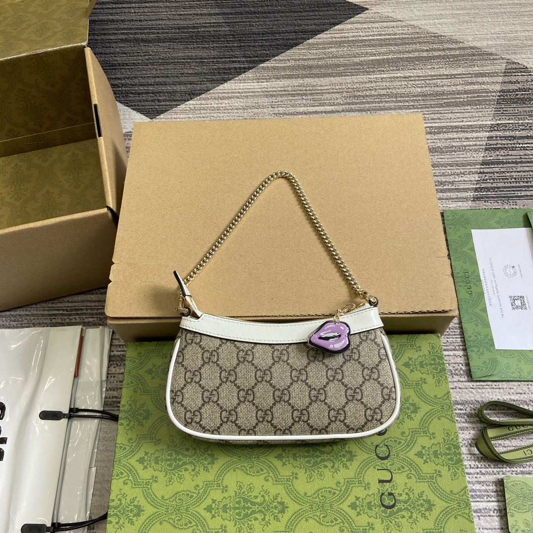 G*u*i  x hattie stewart  bag  10 x 19 x 3 cm