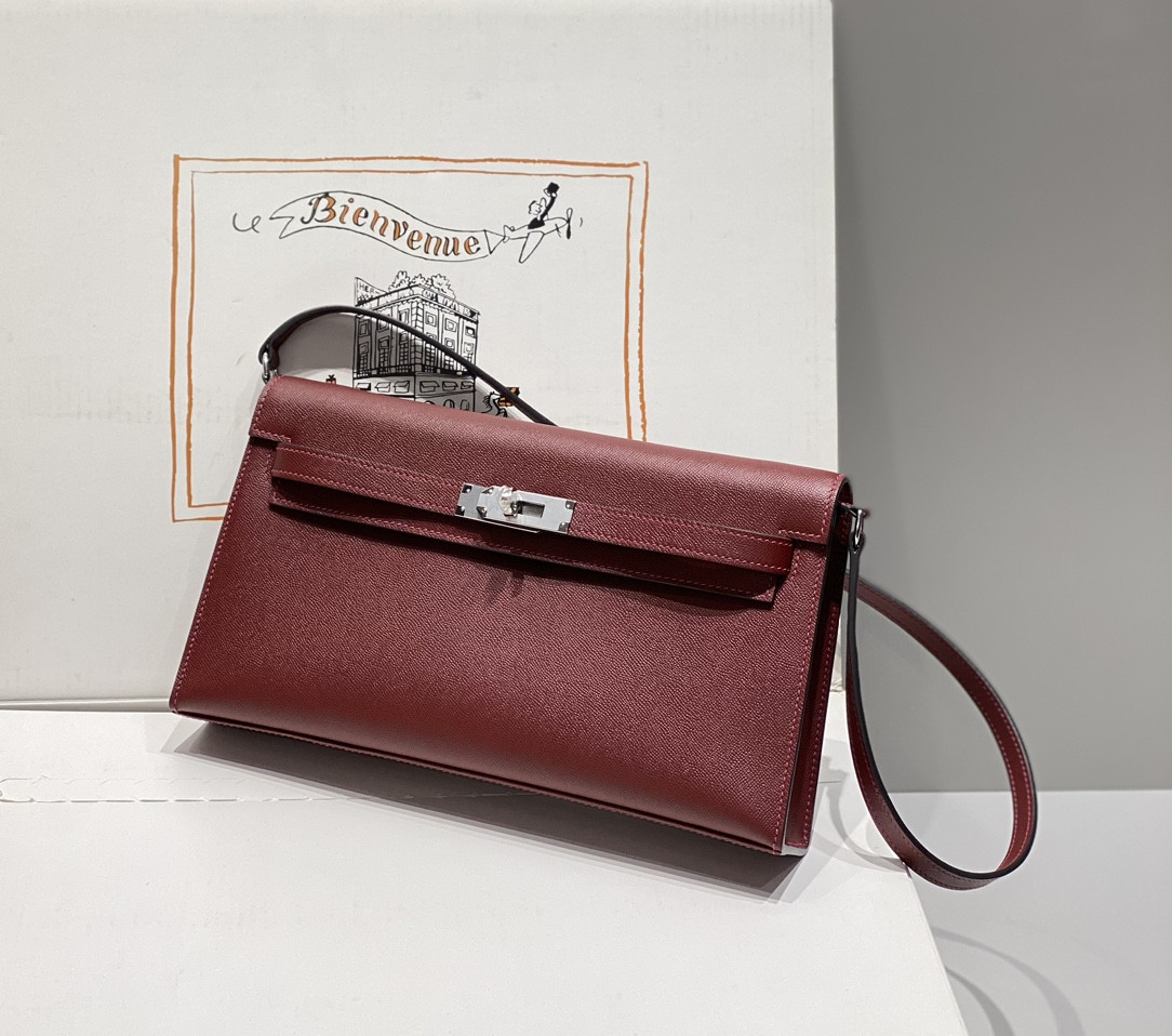 Hermès Kelly Elan Epsom16x27.8x4cm