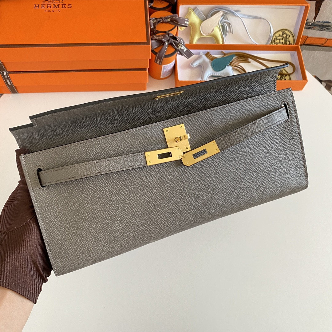 H**mes kelly cut 31cm epsom leather