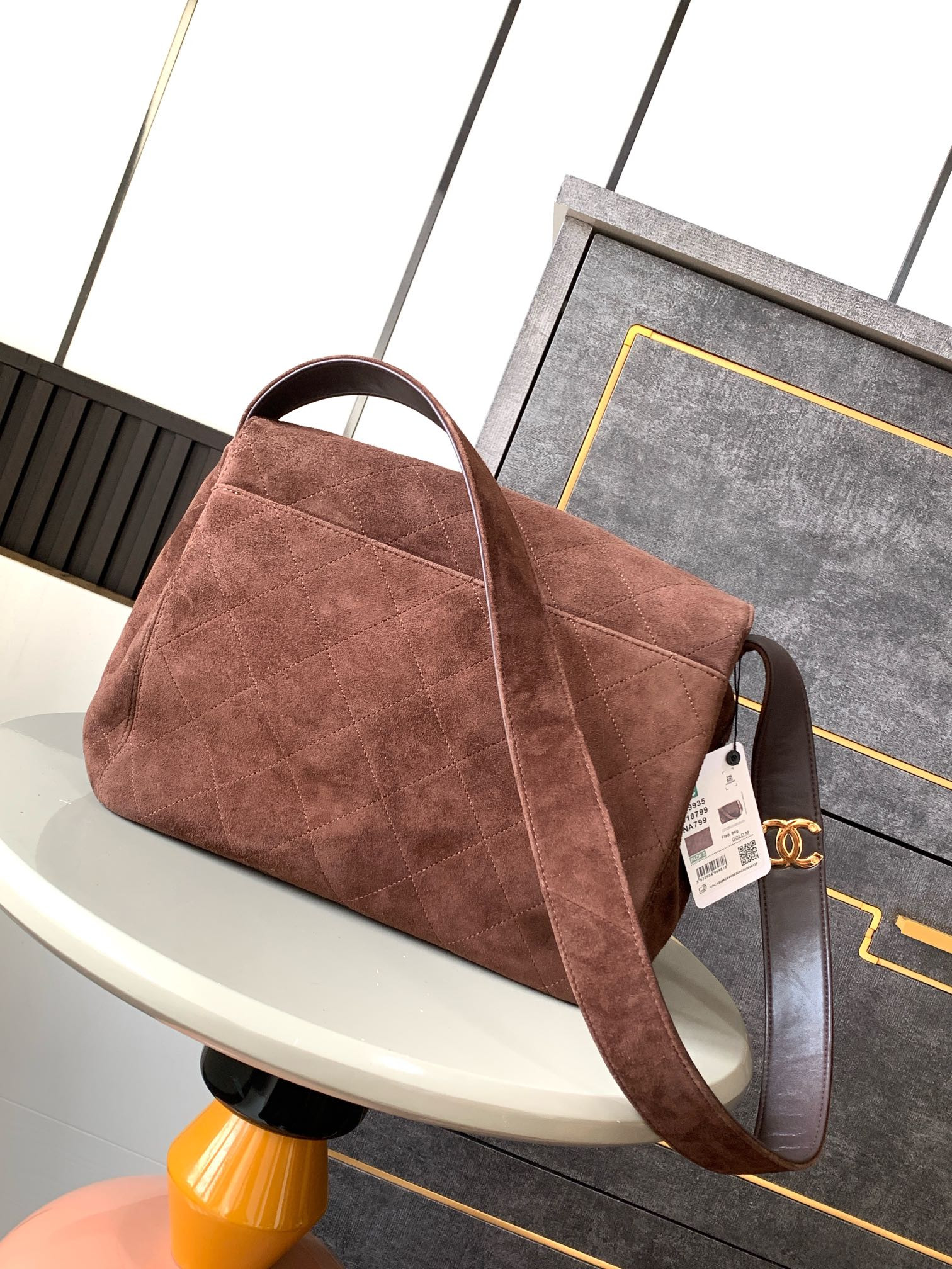 Ch*el vintage bag 28x12.5x24cm
