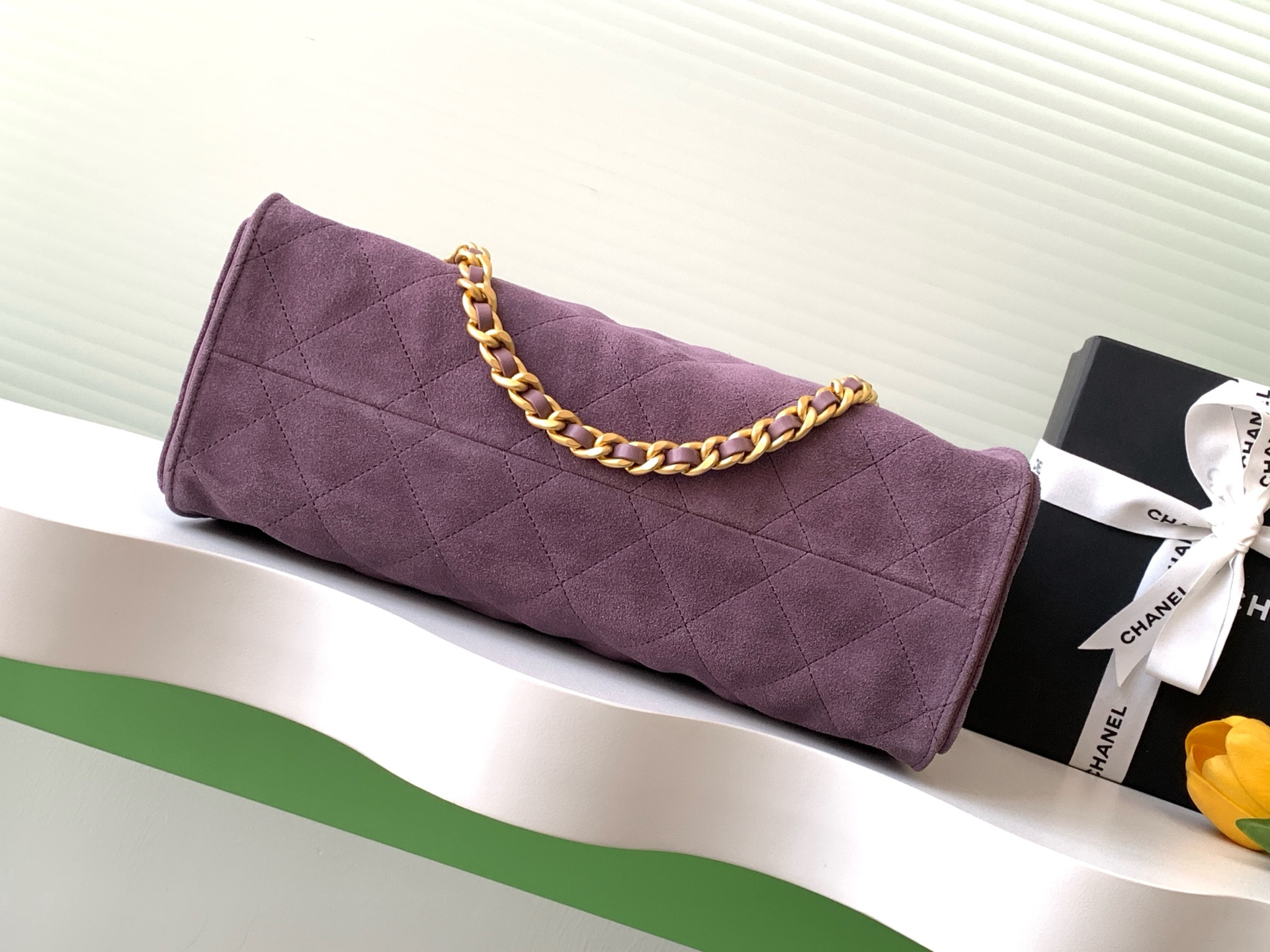 Ch*el shopping bag hobo 26x31x13cm