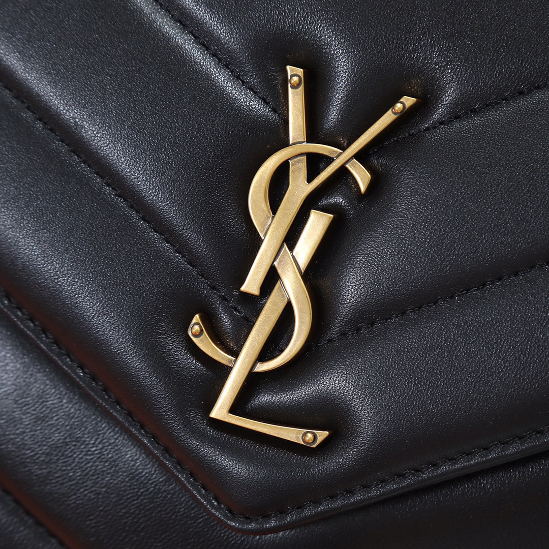 Y*L loulou medium in matelassÉ lambskin 29x17x8cm