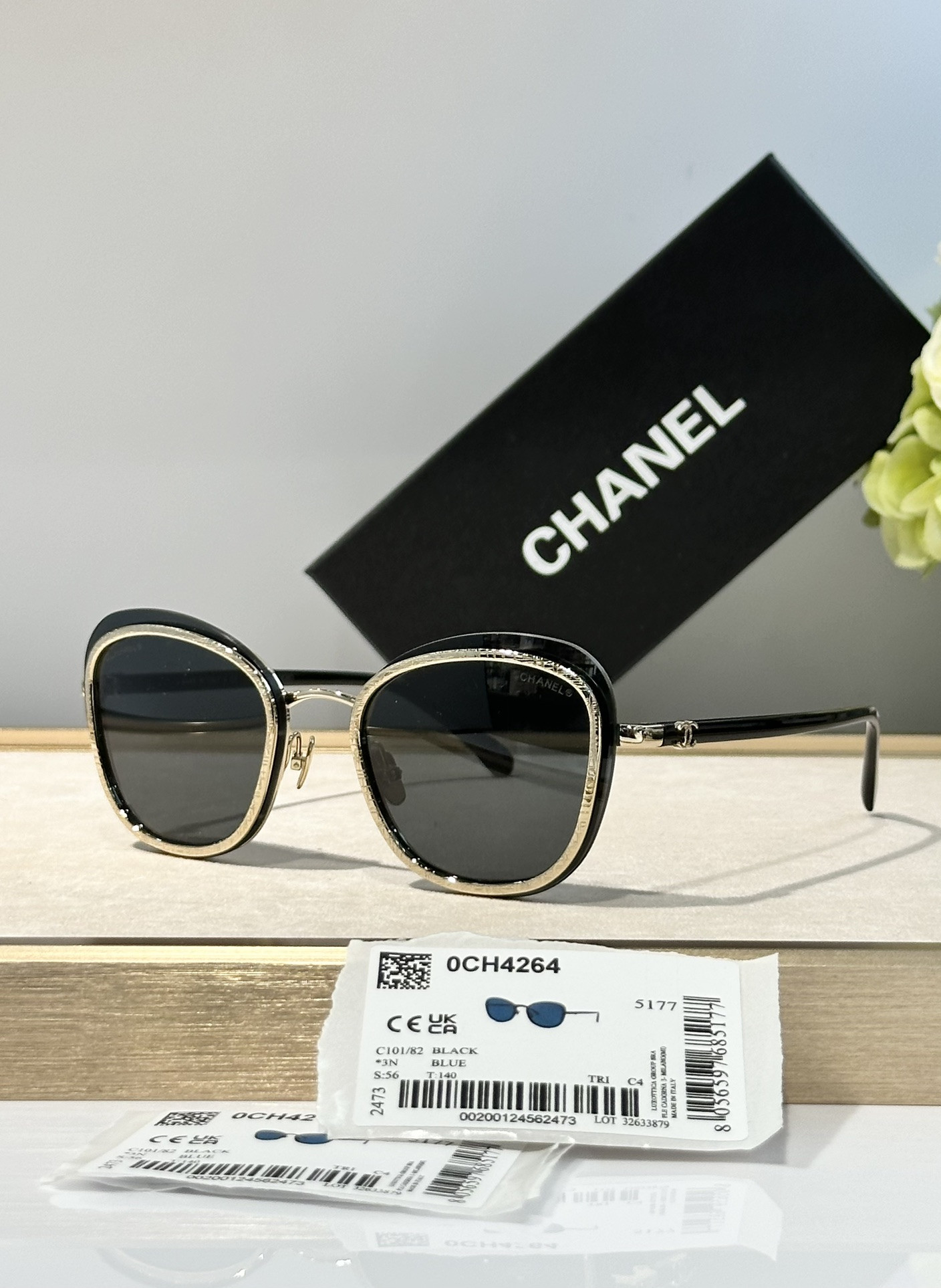Ch*el glasses ch4264 56-17-140