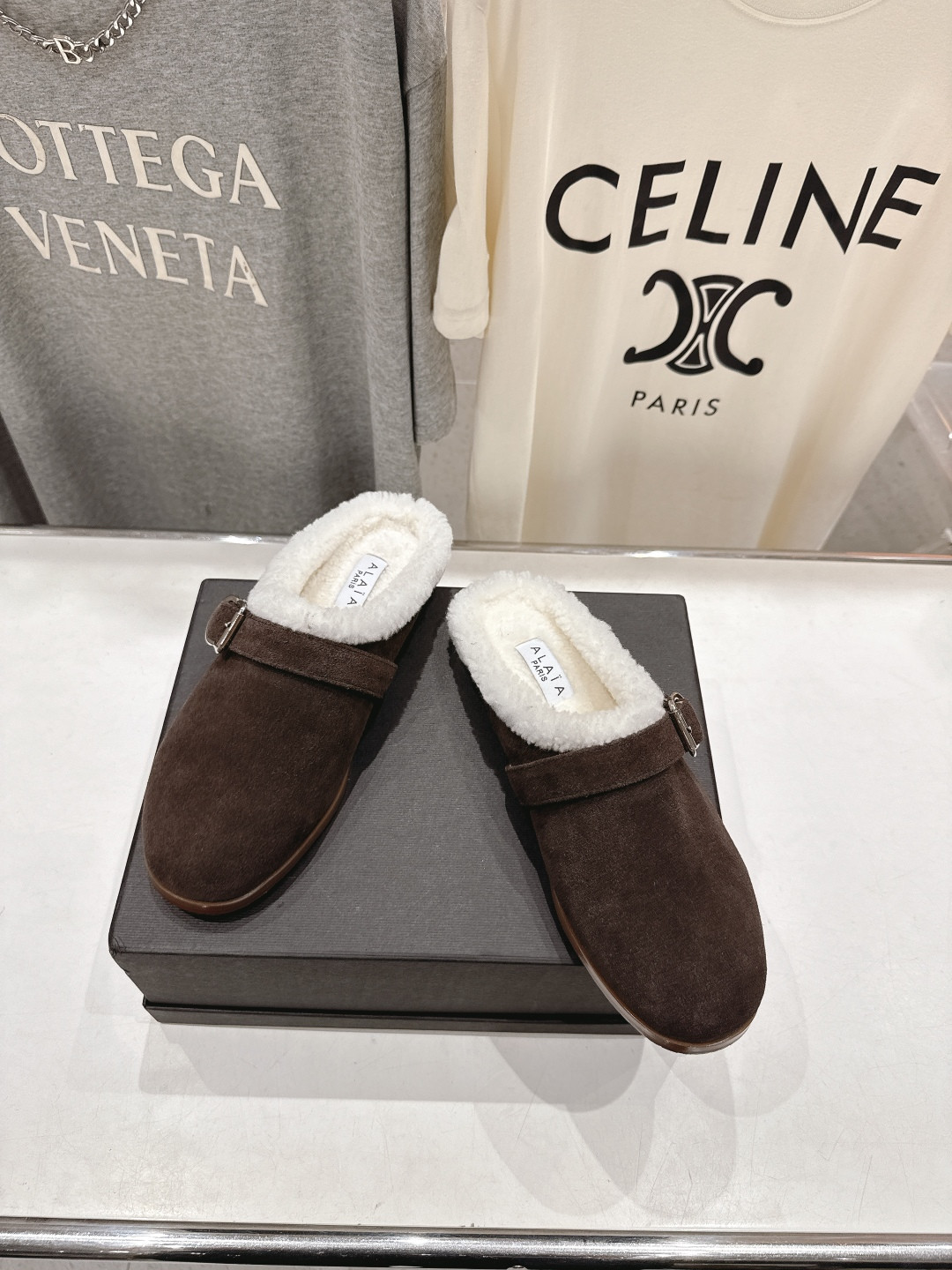 UA Alaia Flat Mules