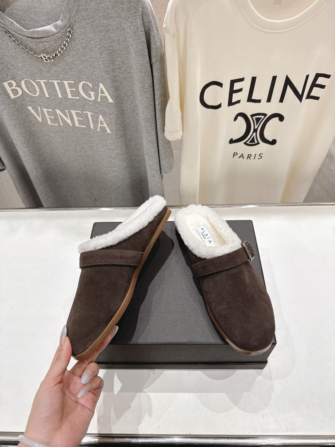 UA Alaia Flat Mules