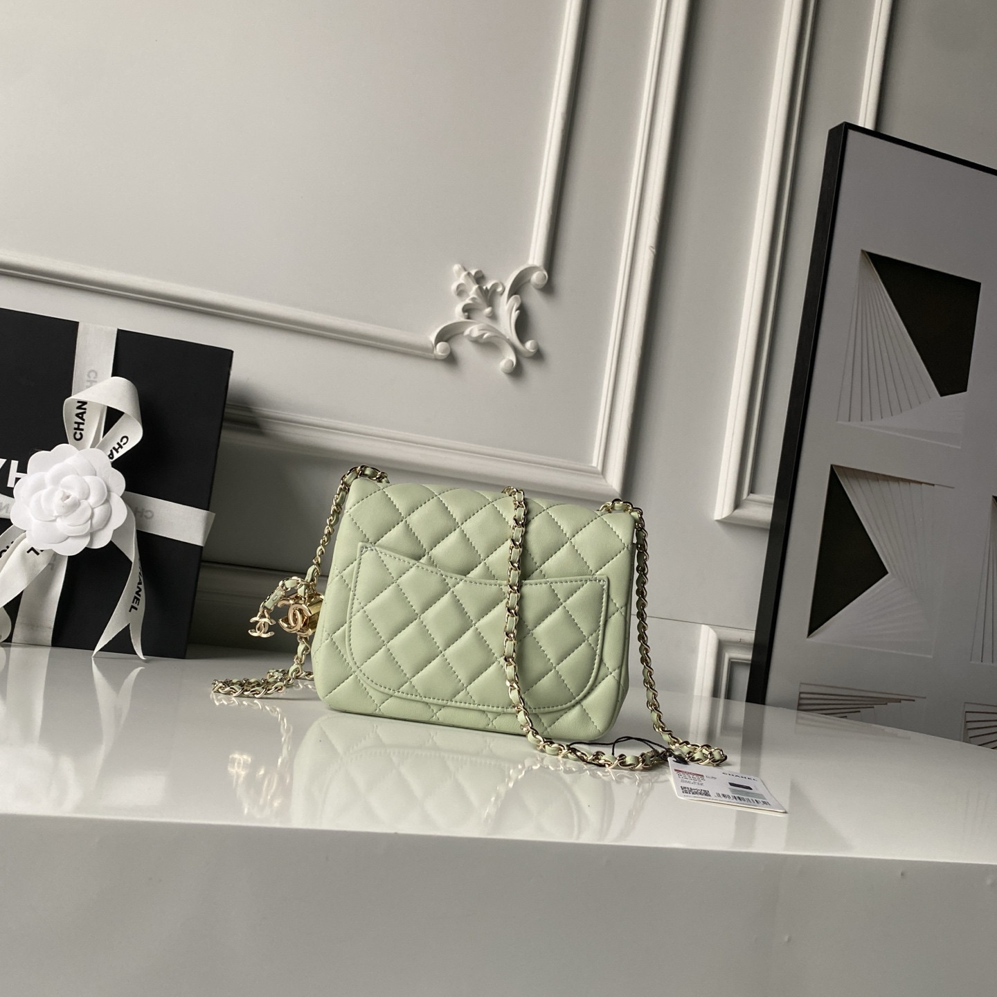 Chanel Classic Flap Handbag CF AS5758 18x13x7cm