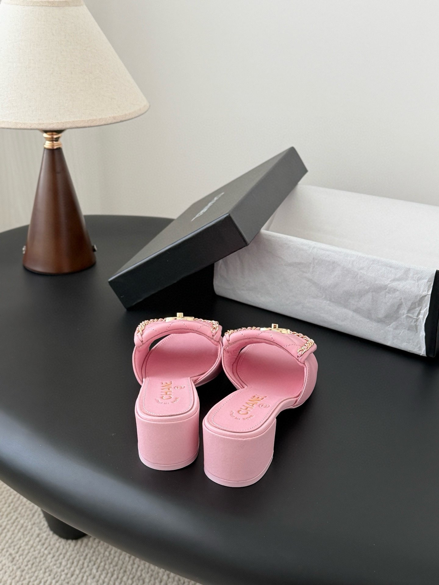 UA Chanel Slippers