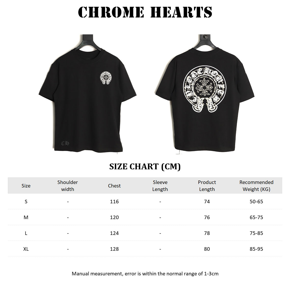 Ch*0me He**ts short-sleeved t-shirt
