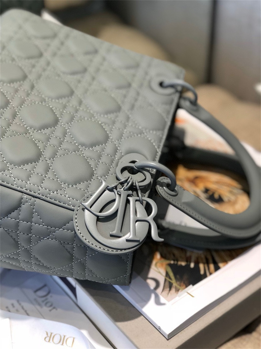 Medium Lady D10r Bag  9.5 x 8 x 4.5 inches
