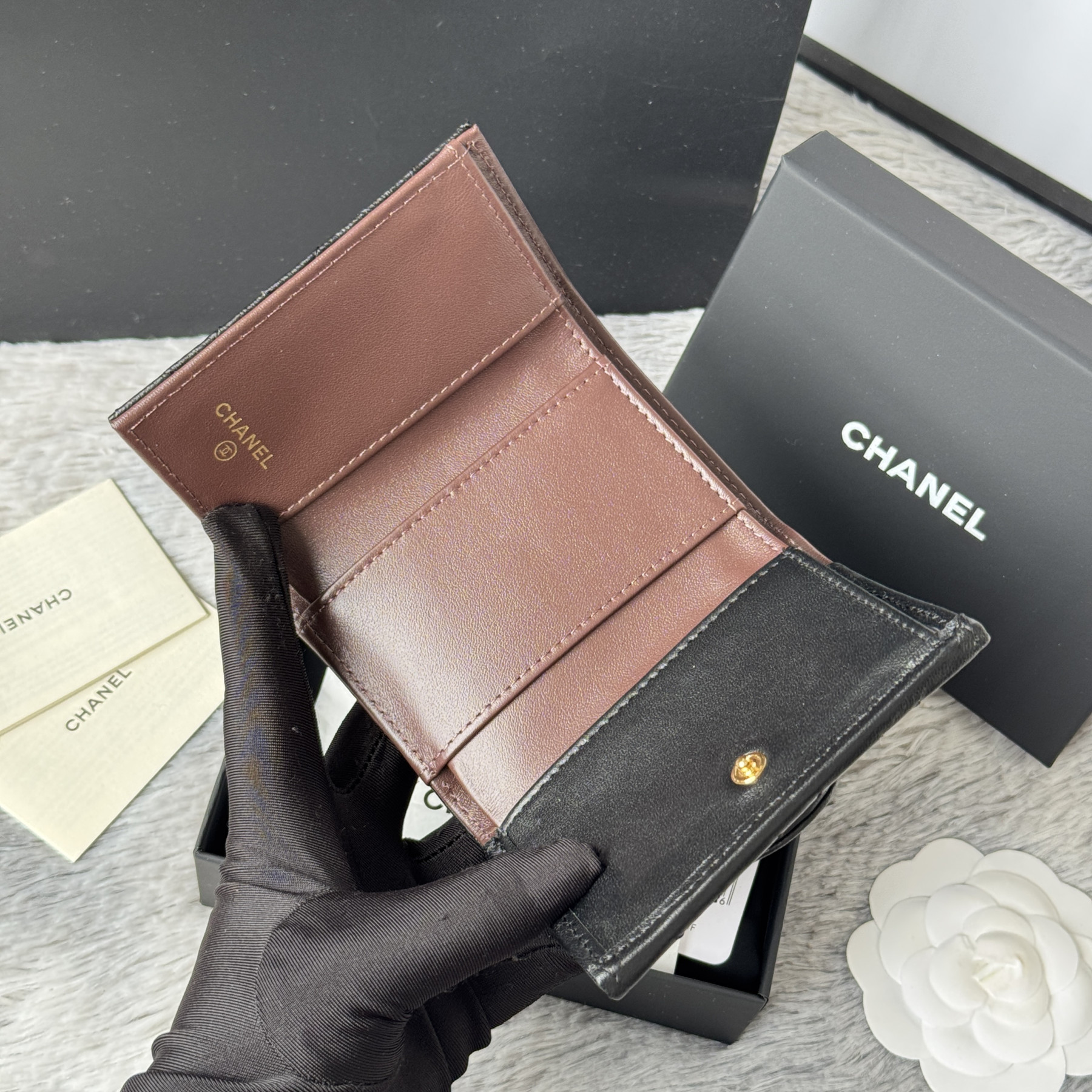 Chanel Card Holder 10.5x7.5x3cm