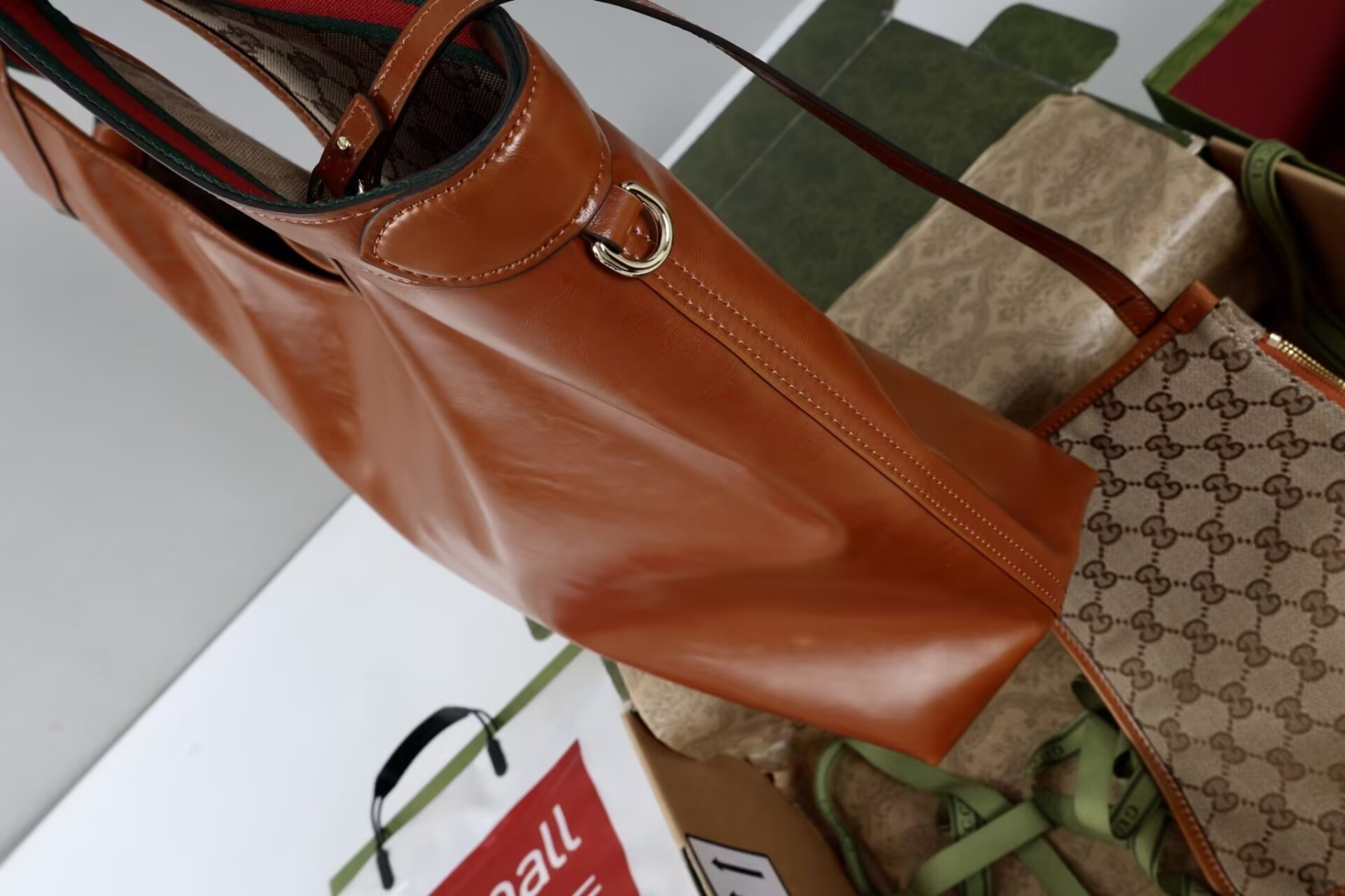 Gvc*1 Large Giglio Shopper 42(60)x47x16cm