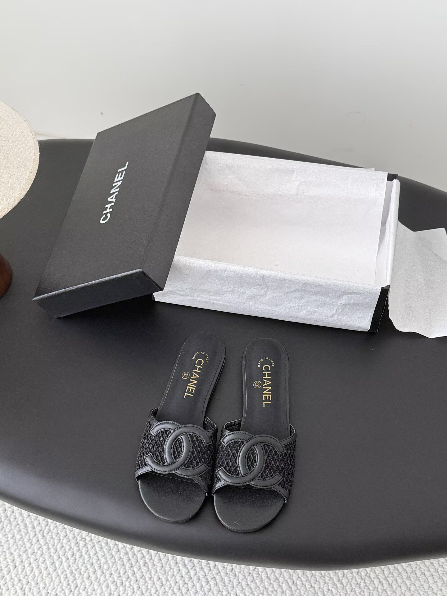 UA Chanel Sandals