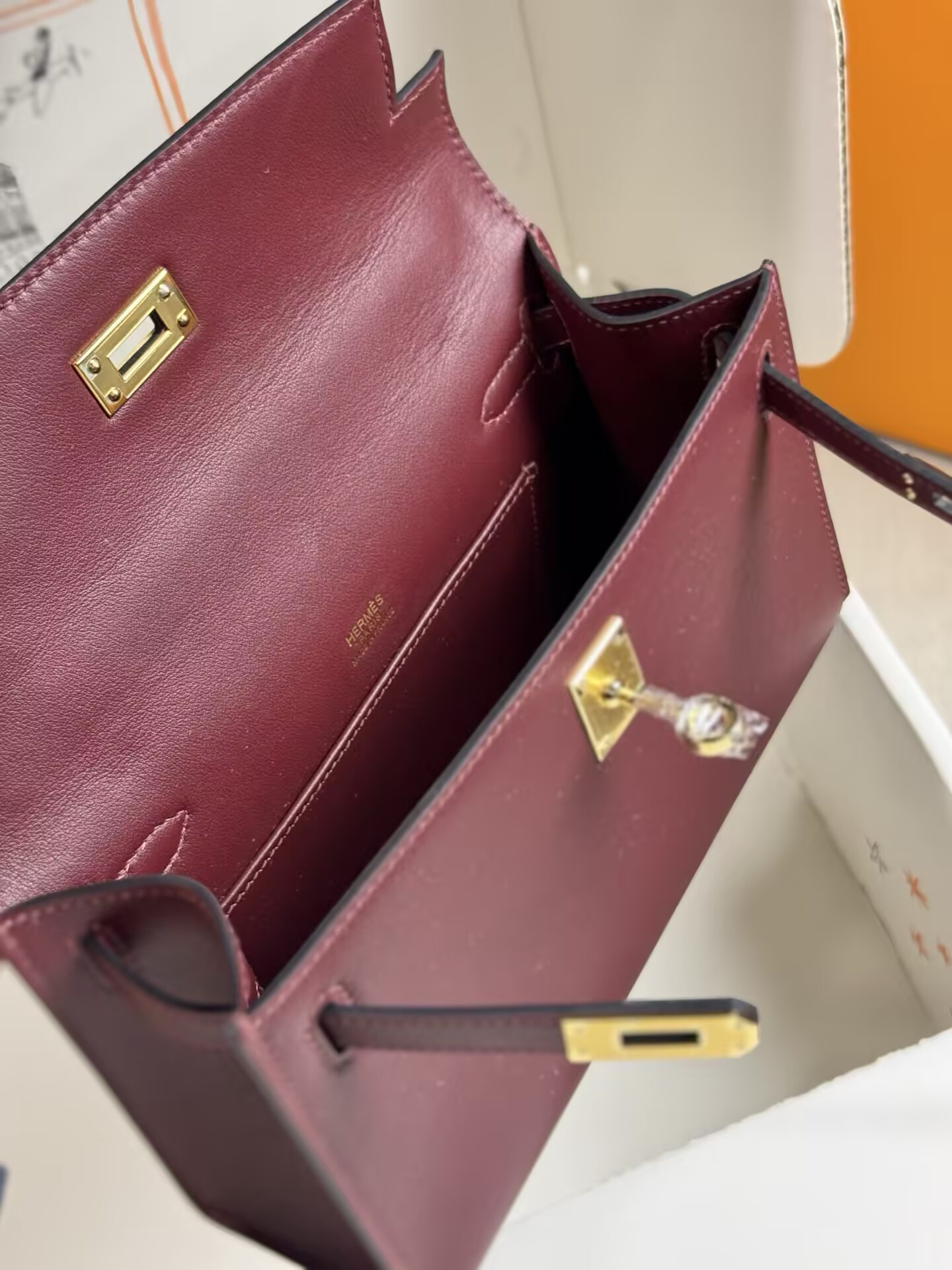 Hermès Kelly Mini Swift 22 22×7×13CM