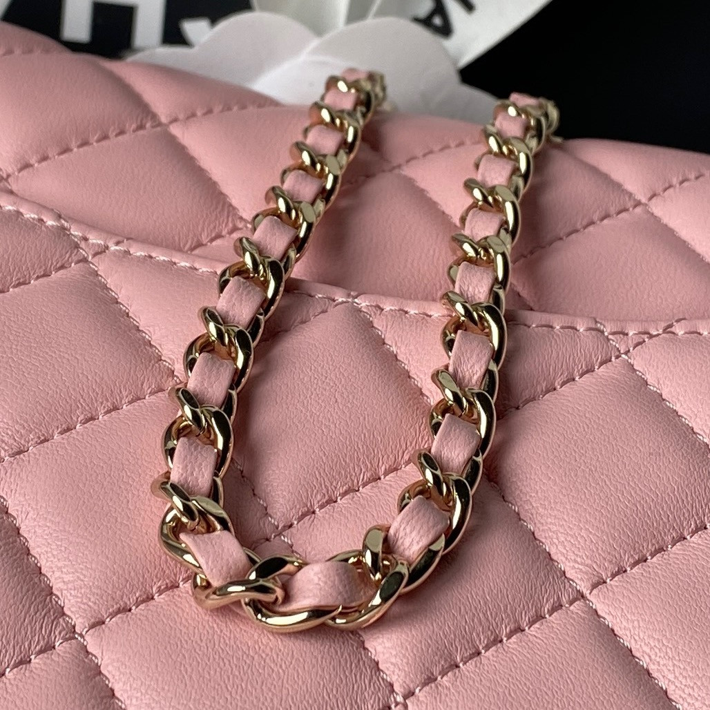 Chanel Classic Flap Handbag CF AS5756 14.5x23.5x7cm