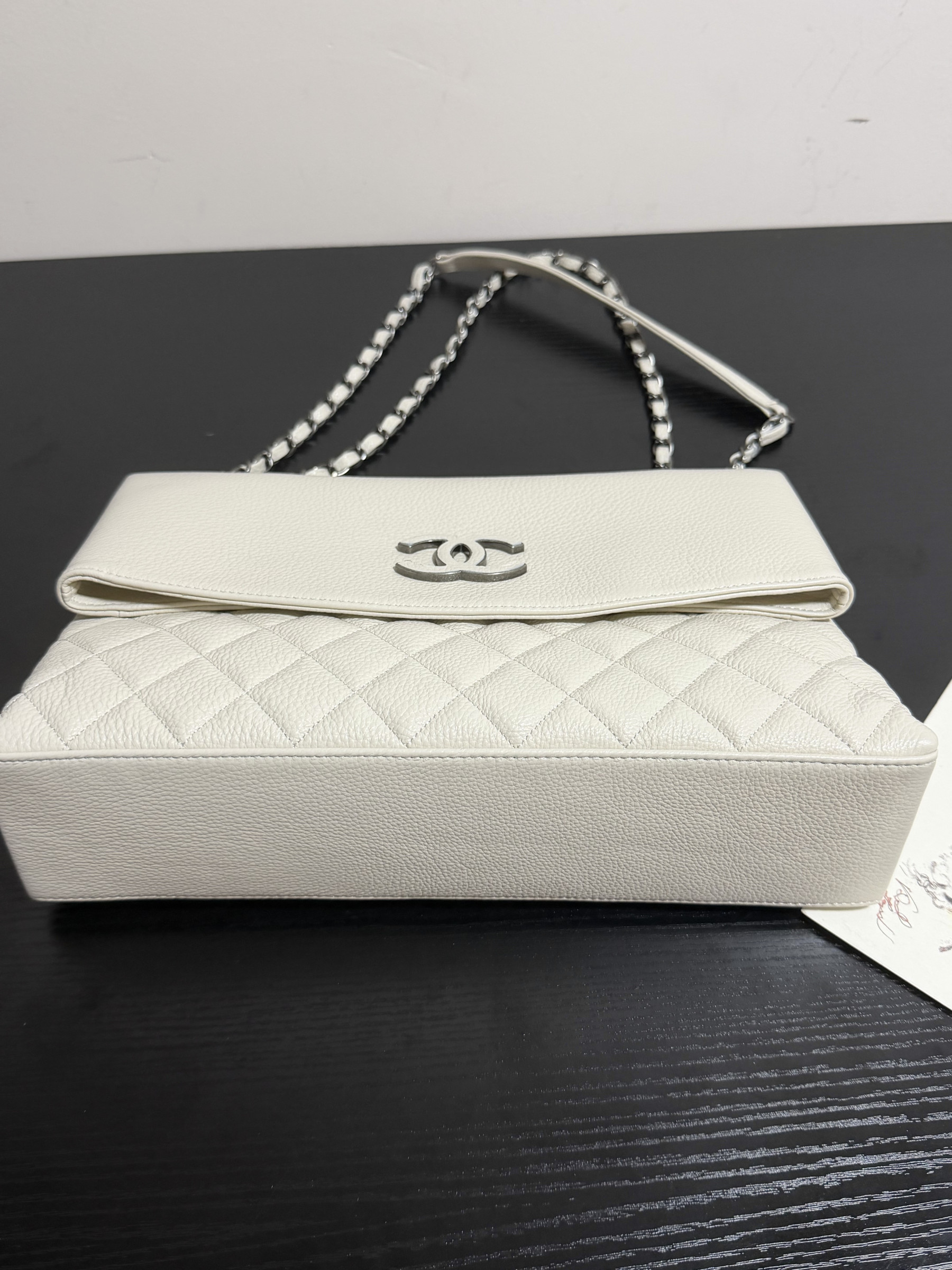 Chanel Hampton Flap Handbag AS7095 32x19x7.5cm