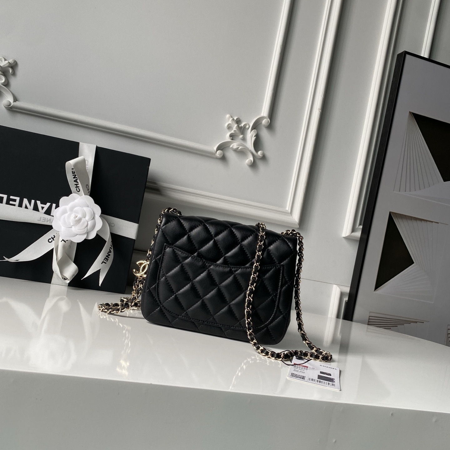 Chanel Classic Flap Handbag CF AS5758 18x13x7cm
