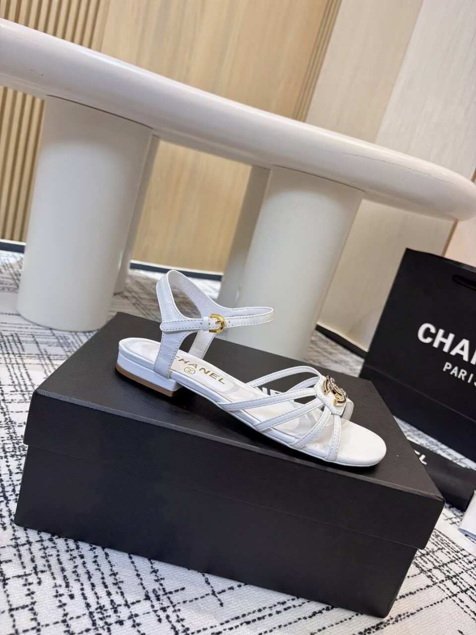 UA Chanel Sandals