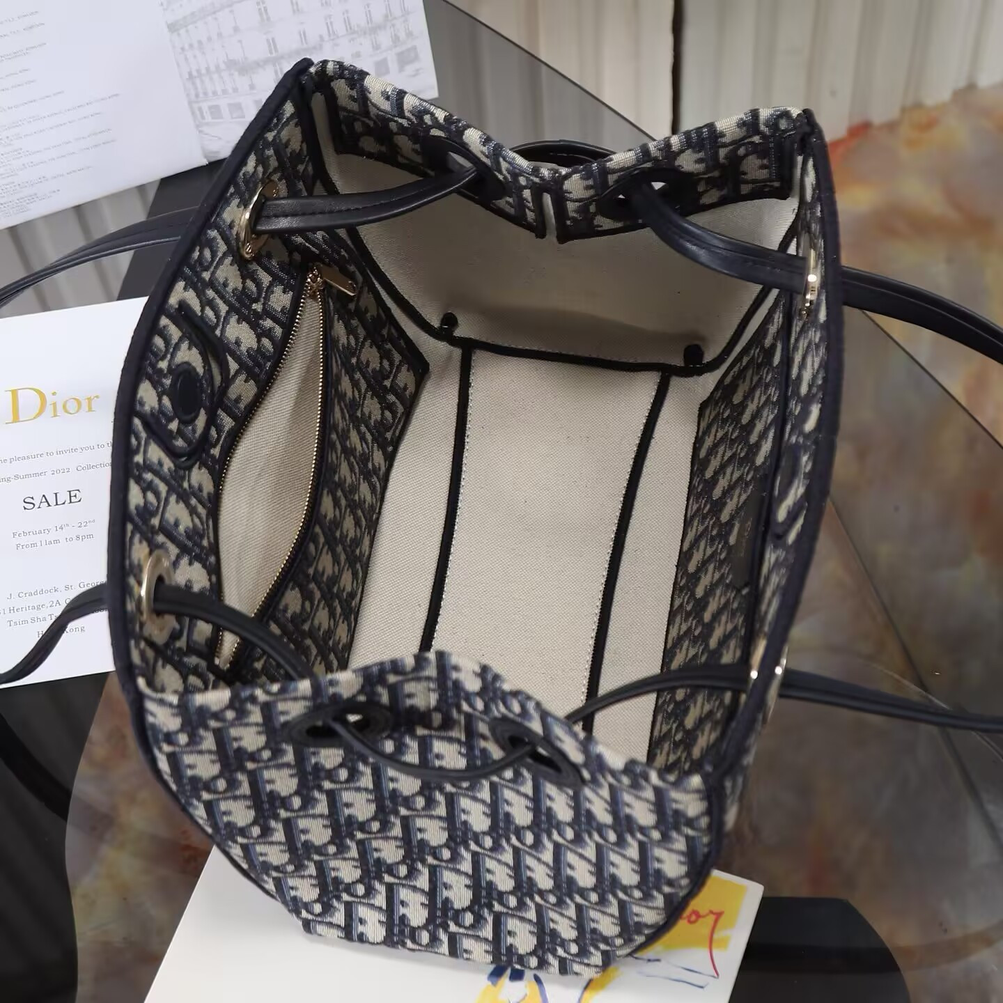 Dior Small Promenade Shopper 27x19x13.5cm