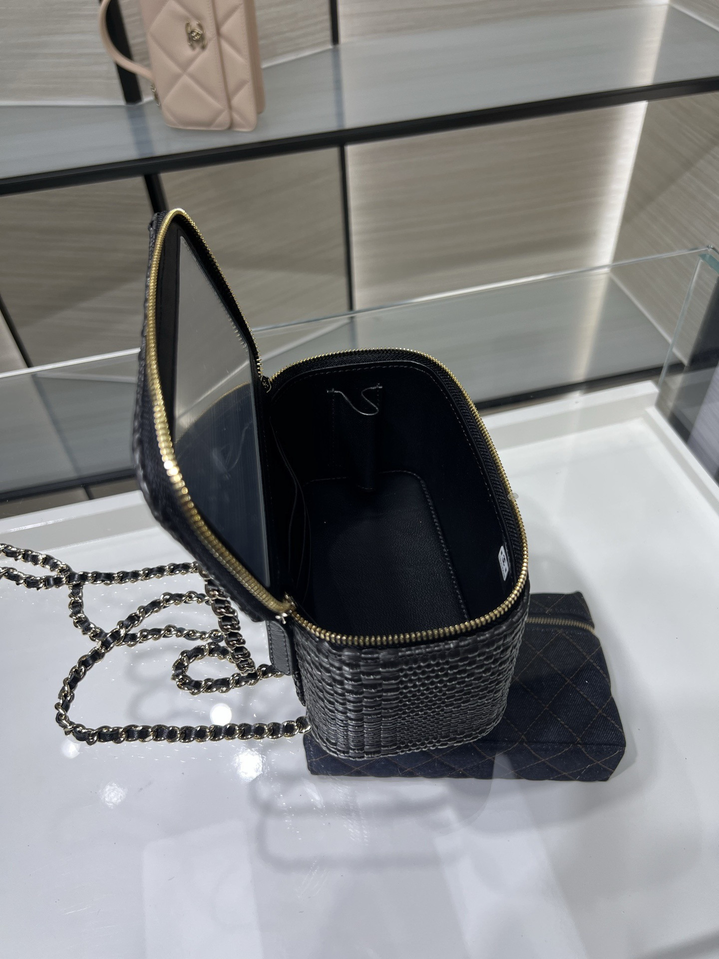 Chanel Classic Long Vanity with Chain AP1341 9.5x17x8cm