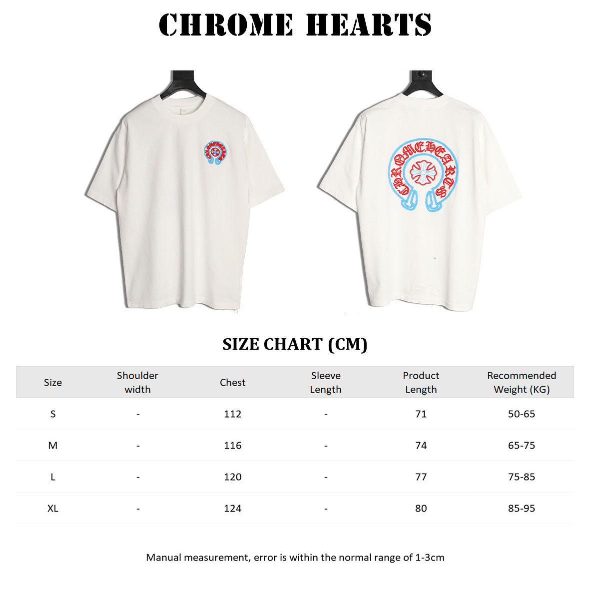 Ch*0me He**ts short-sleeved t-shirt